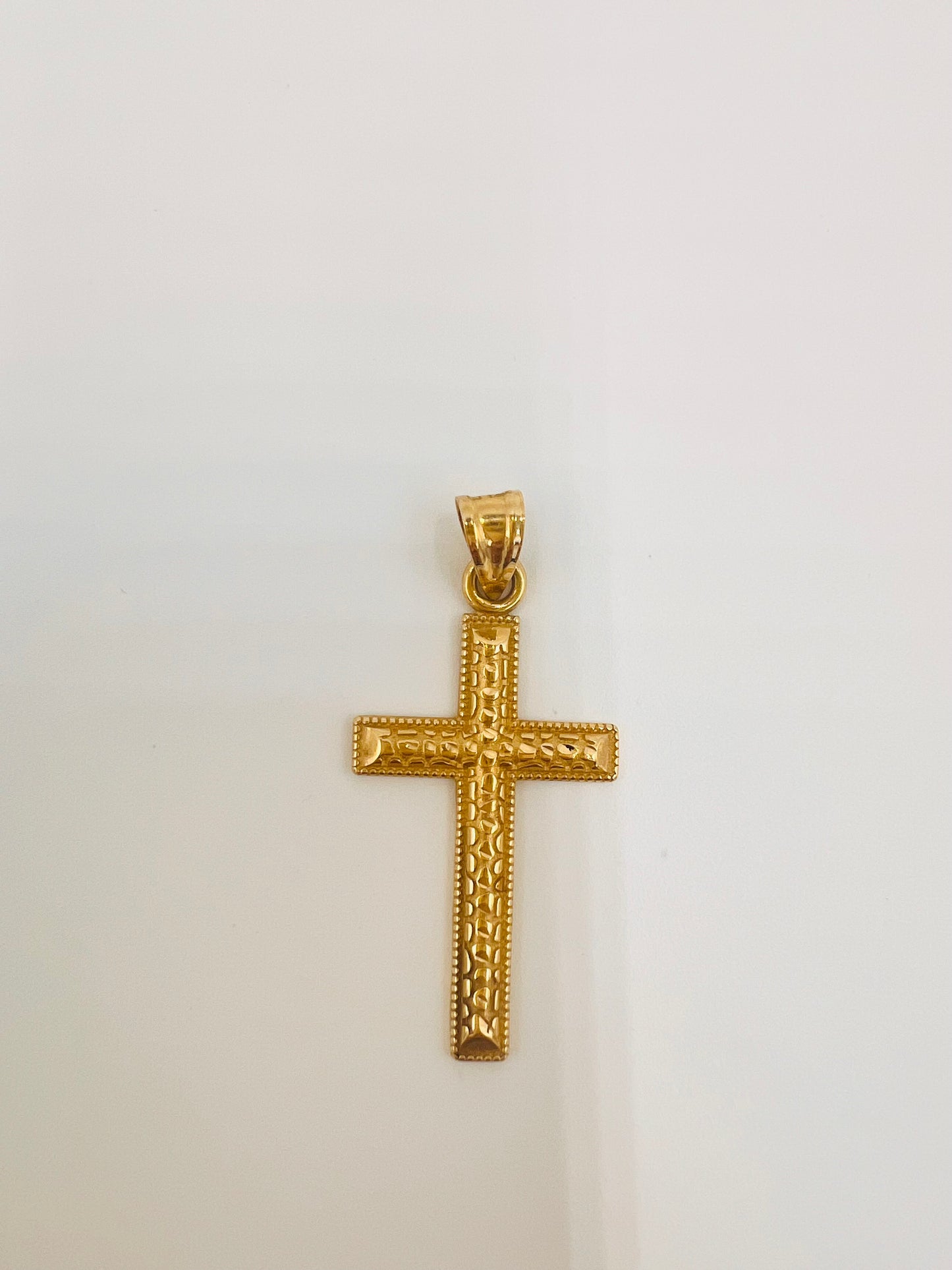 14K Cross Pendant