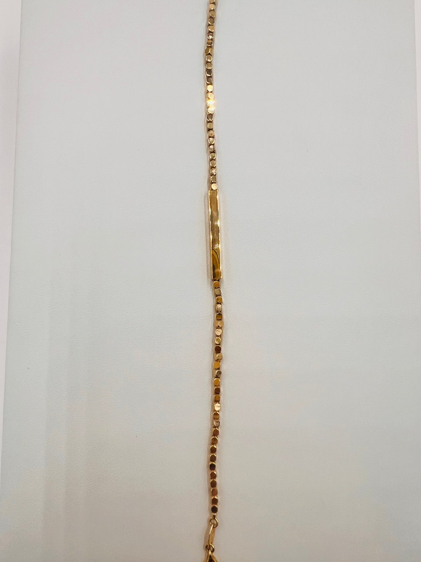 14K Bar Bracelet