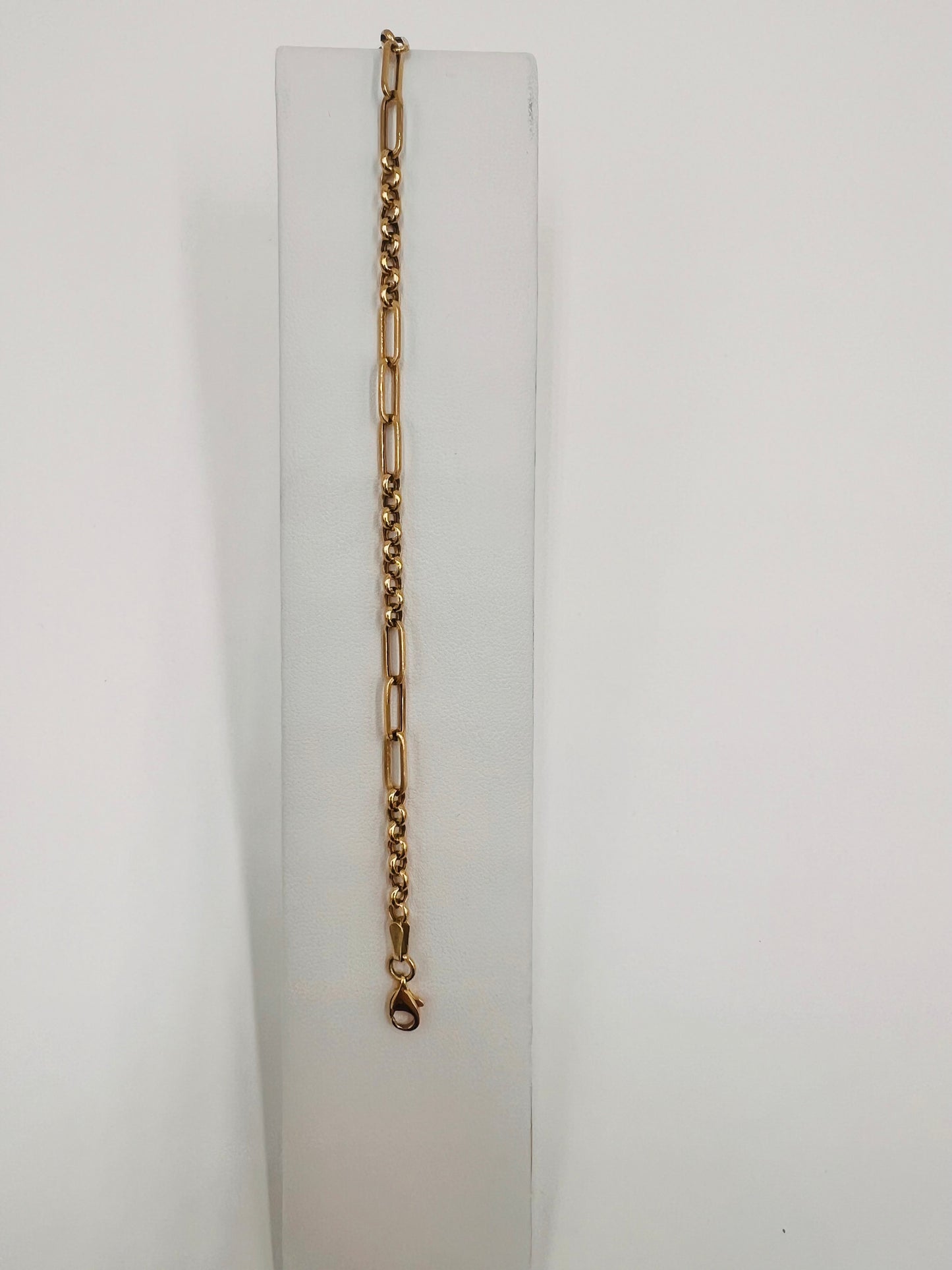 Paperclip Bracelet 14k