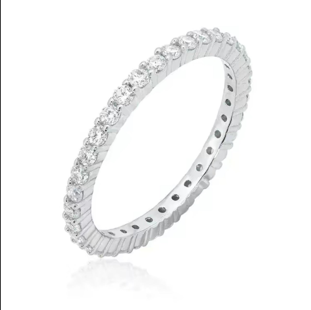 Eternity 925 Moissanite Band