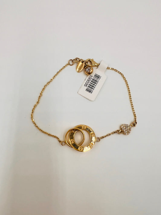 14k Interlock bracelet