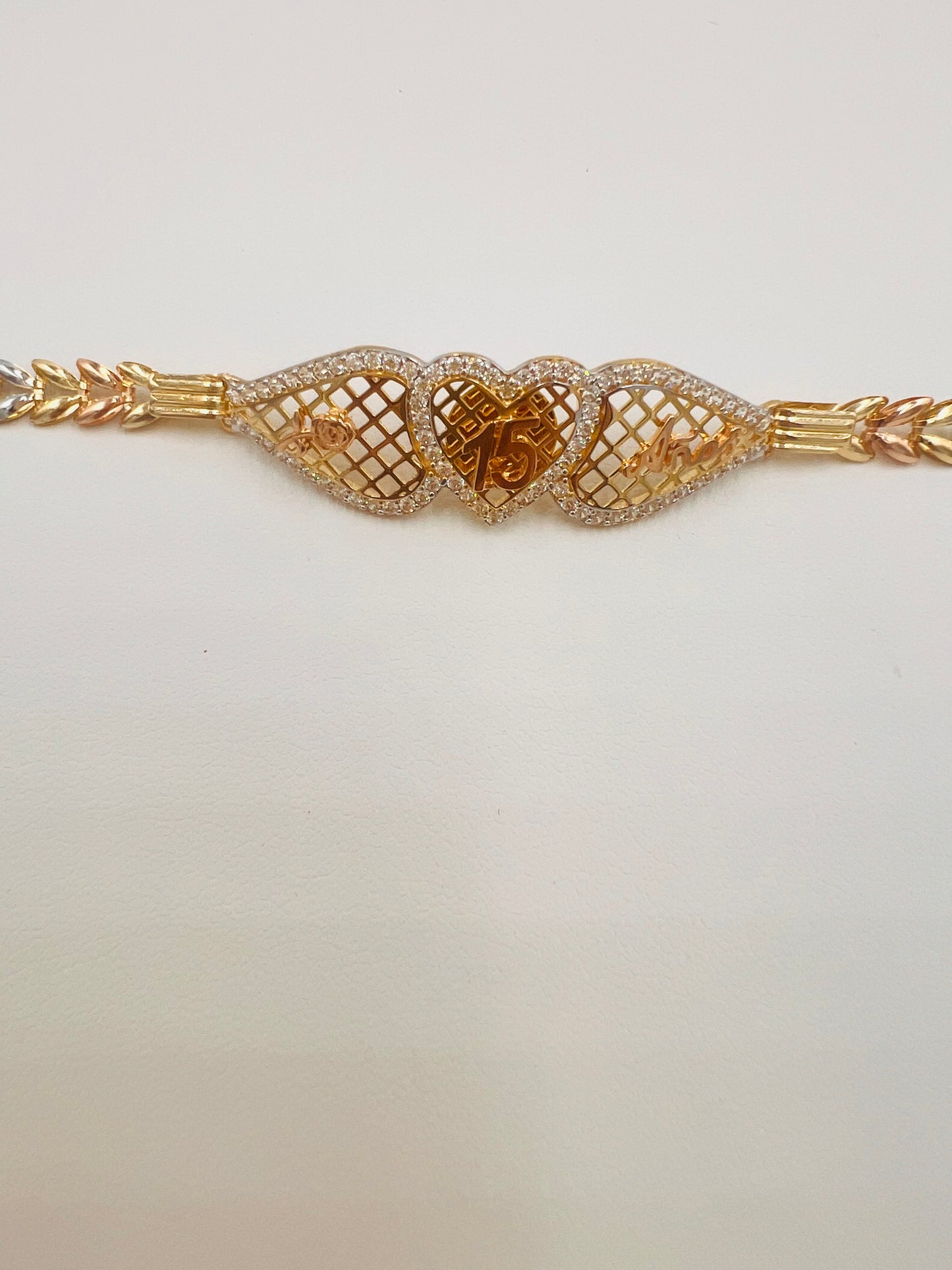 15 años Tri-color Bracelet