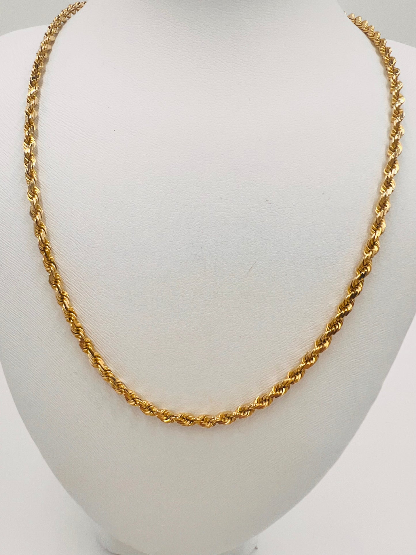 Rope Chain 10K 3mm