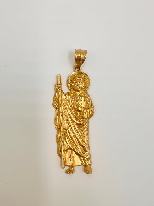 14K San Judas Pendant
