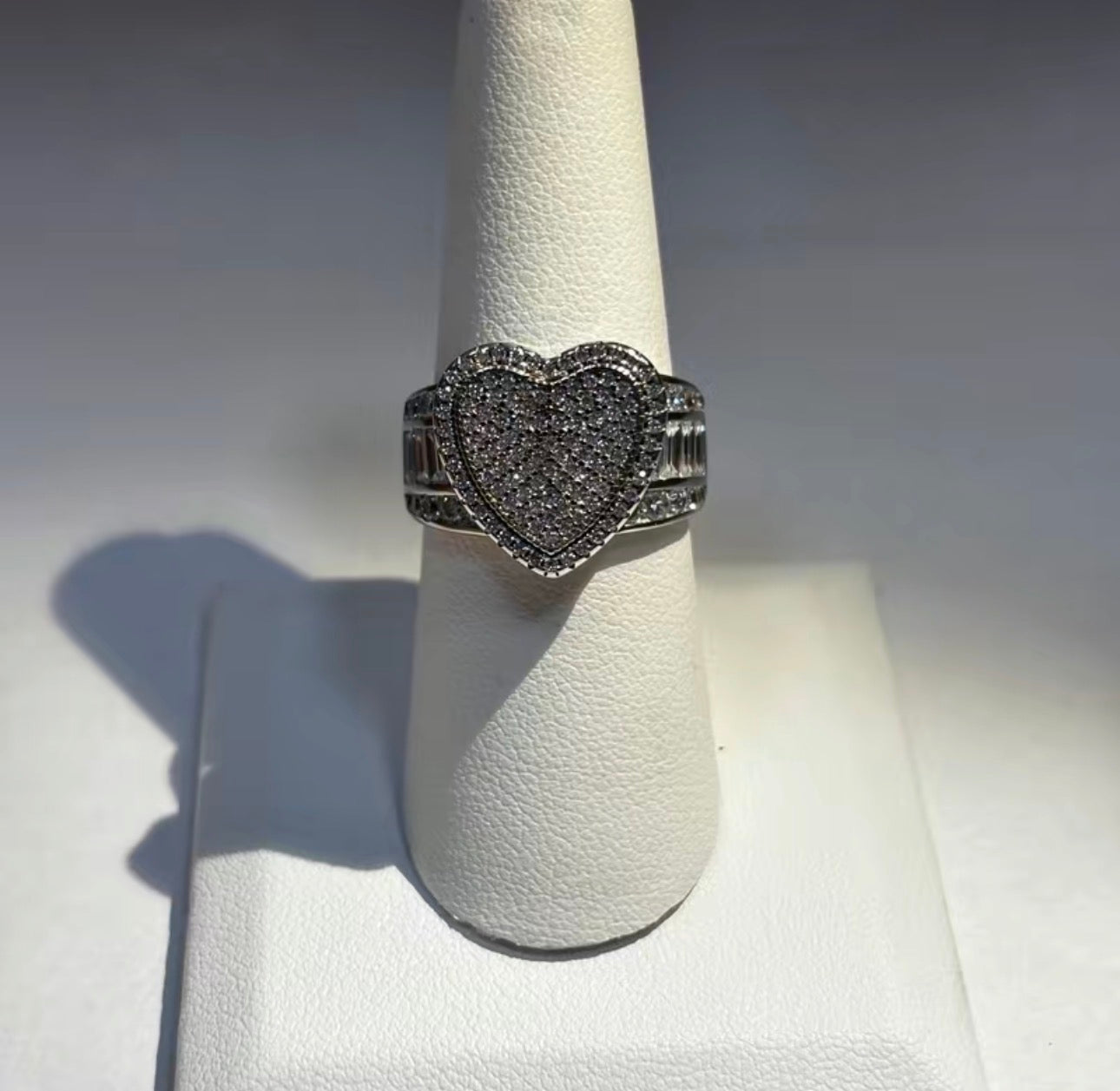 Sterling Silver 925 heart ring