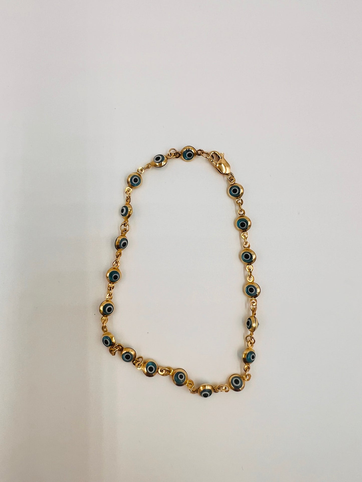 Evil Eye 14k Bracelet