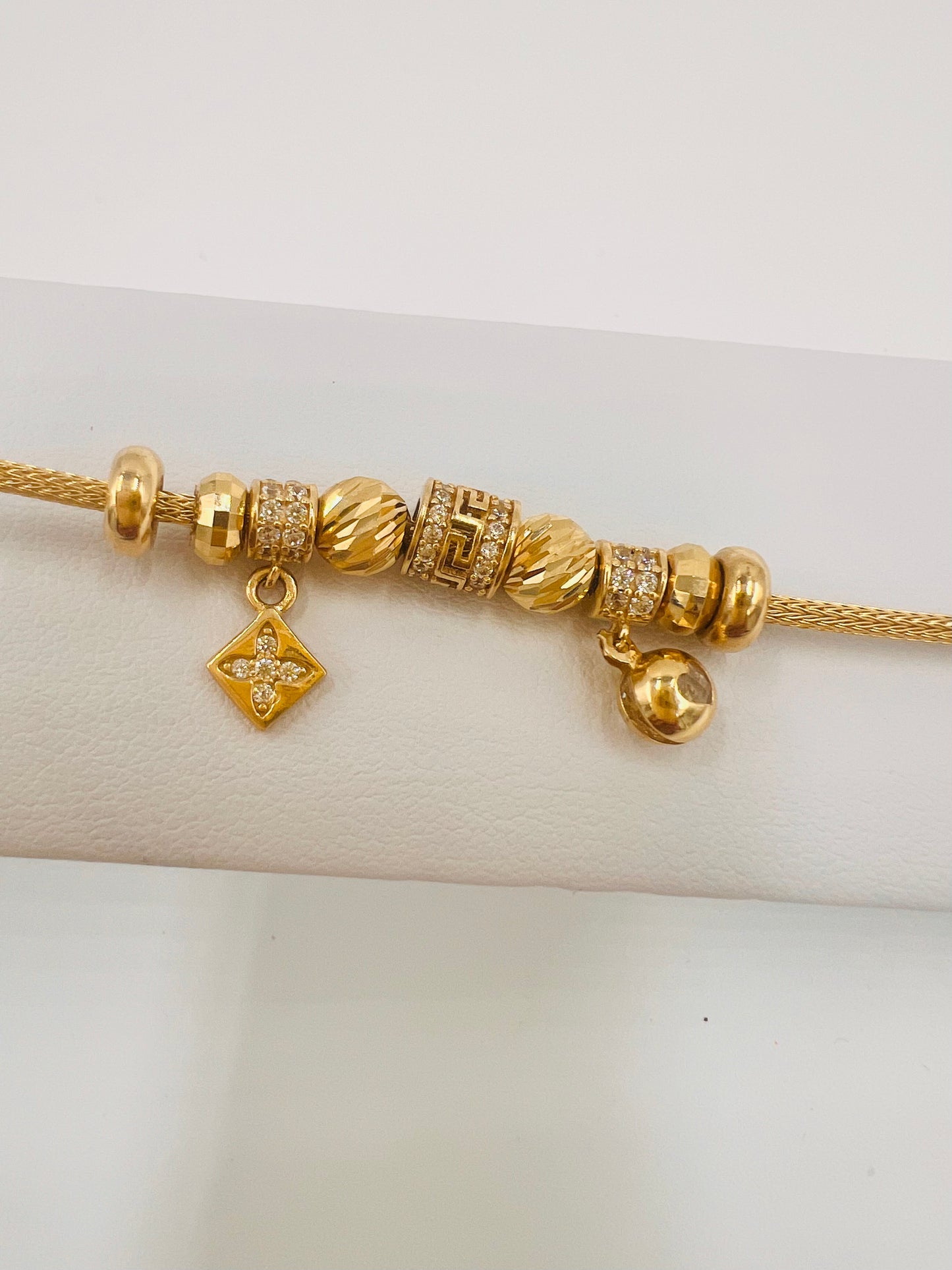 Charm Bracelet 14K