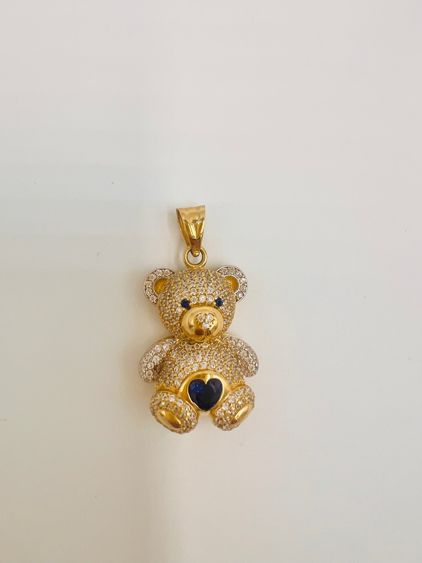 14K Bear Pendant