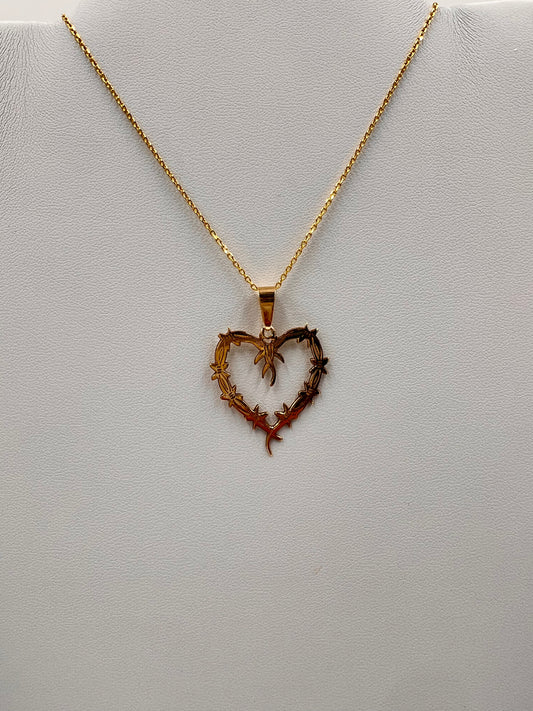 14K Karol Heart