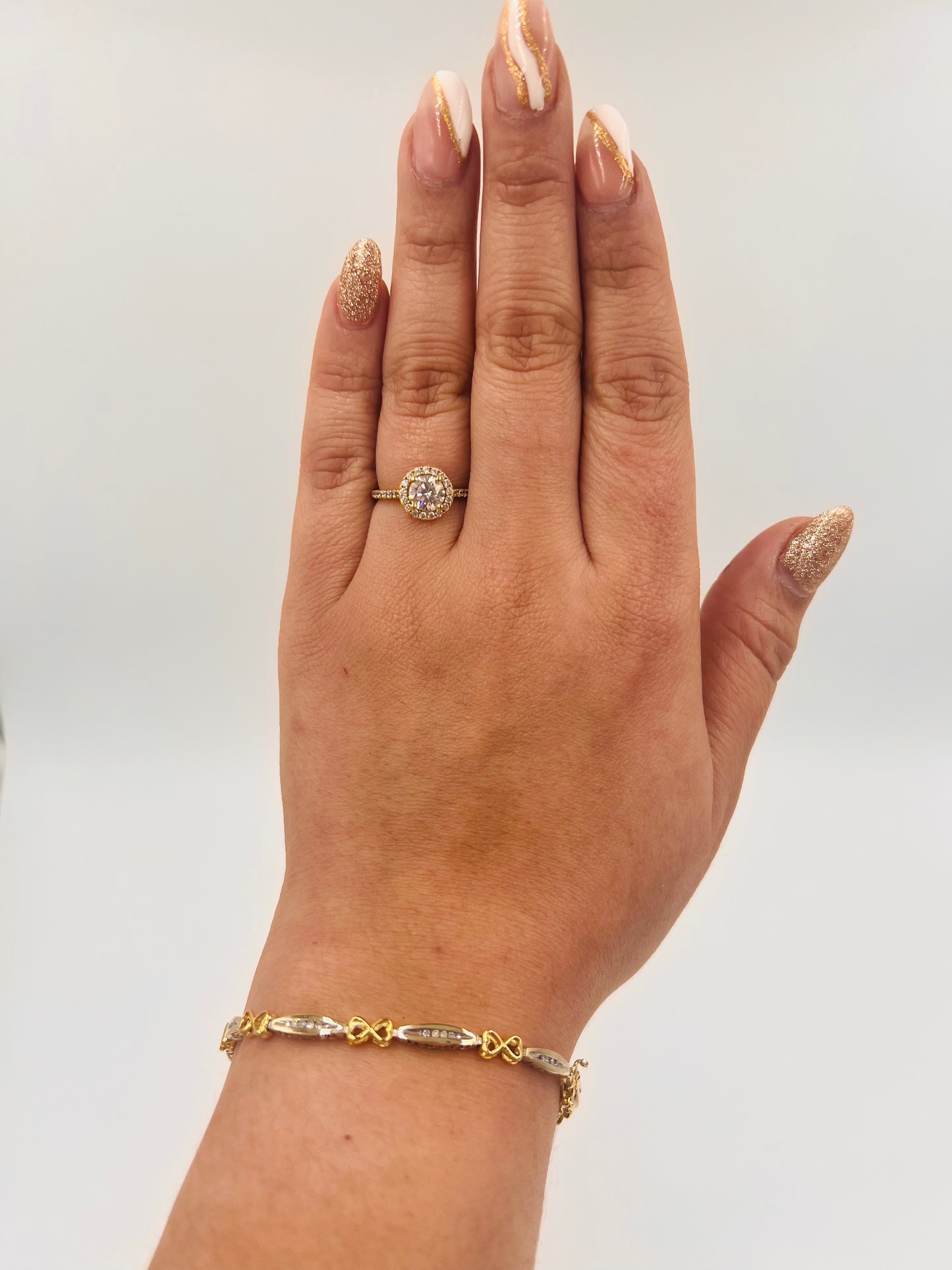 Diamond Infinity Tennis Bracelet