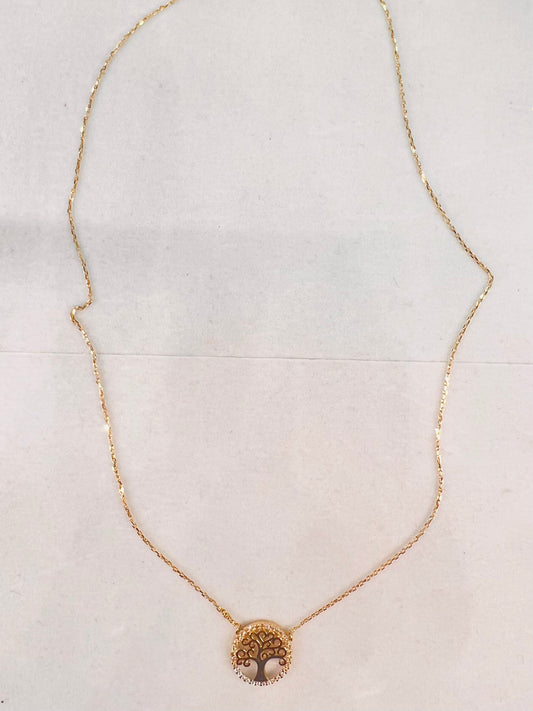 Tree of life Necklace 14K